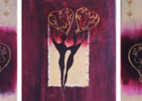 Tryptique St Valentin