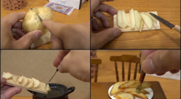 Un Japonais crée de vrais plats en version mini