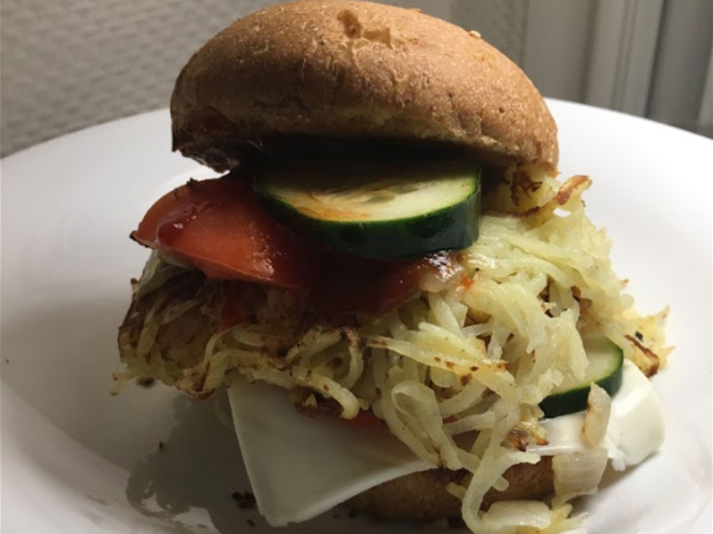 Un burger végétarien ultra-simple !