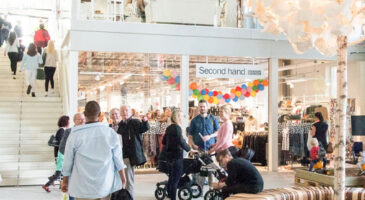 Un centre commercial dédié aux produits recyclés cartonne en Suède