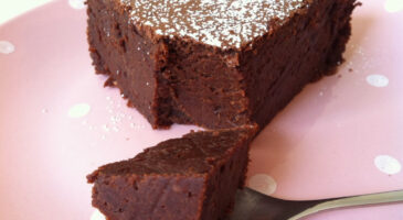 Un fondant au chocolat et mascarpone