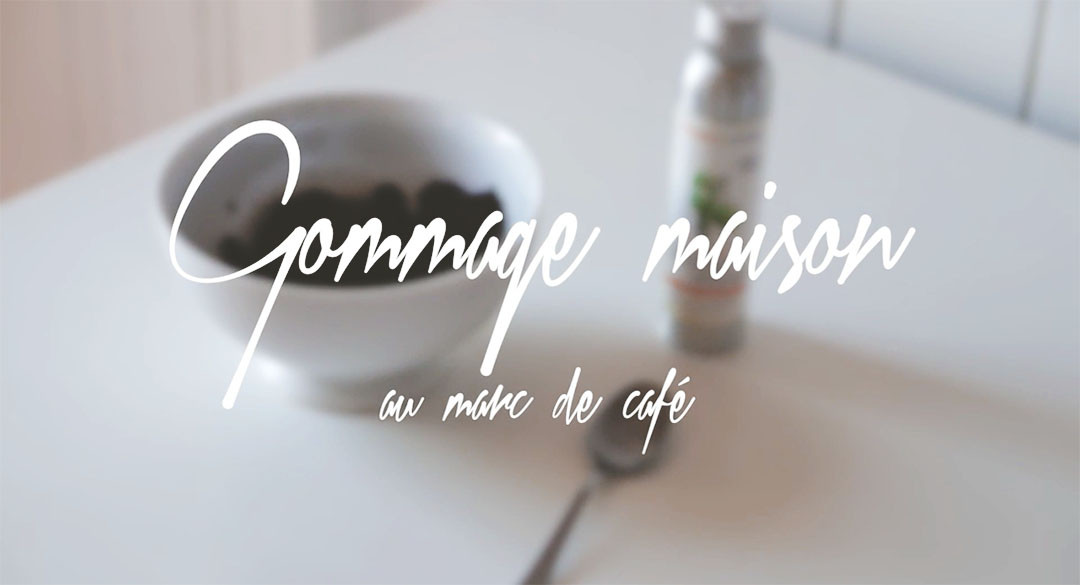 Un gommage pour le corps au marc de café