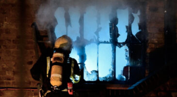Un incendie a ravagé une grande partie de Camden à Londres
