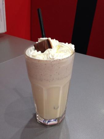 Un milk-shake au Kinder Bueno