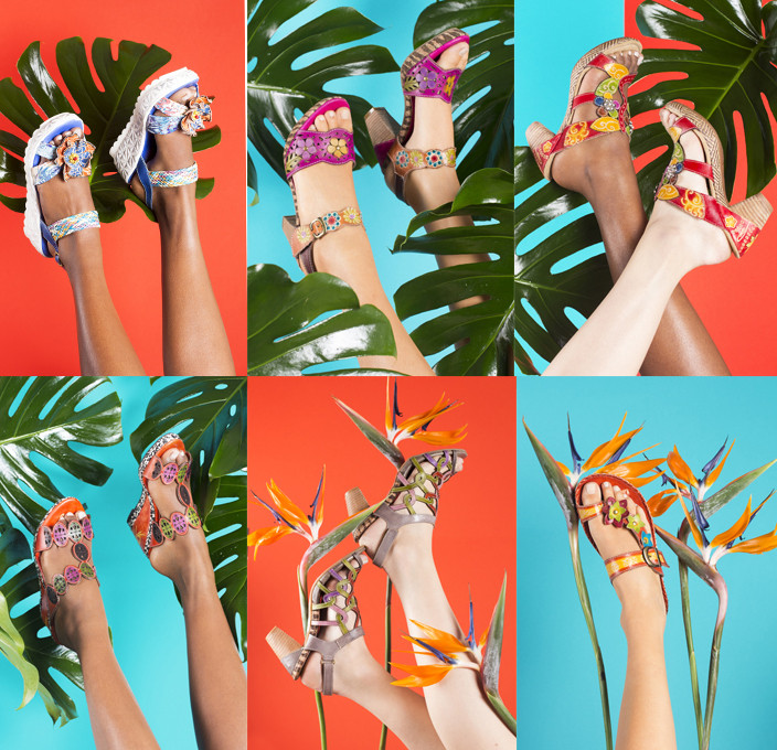 Une campagne printemps été 2015 haute en couleurs pour Laura Vita!