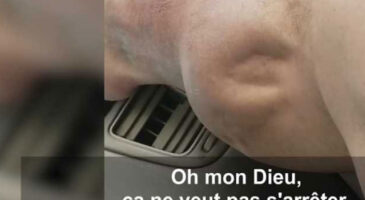 Une crampe violente au mollet, ça donne ça