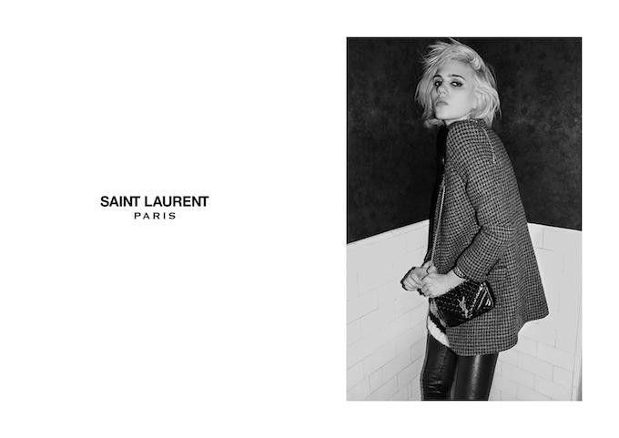 Une nouvelle campagne très Rock’n’Roll du côté de la maison Saint Laurent.