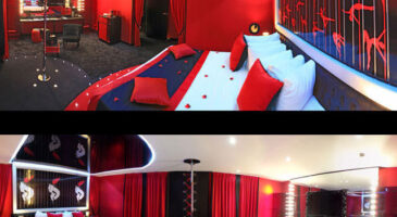 Une nuit sexy dans la suite Cabaret de l&rsquo;hôtel Seven