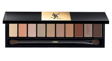Une palette de fards à paupières nude signée YSL