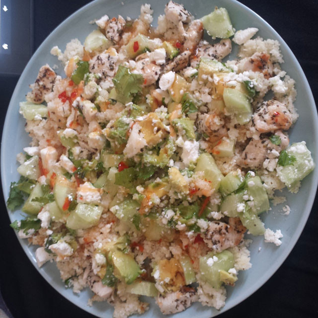 Une petite salade parfaite pour les soirées d&rsquo;été