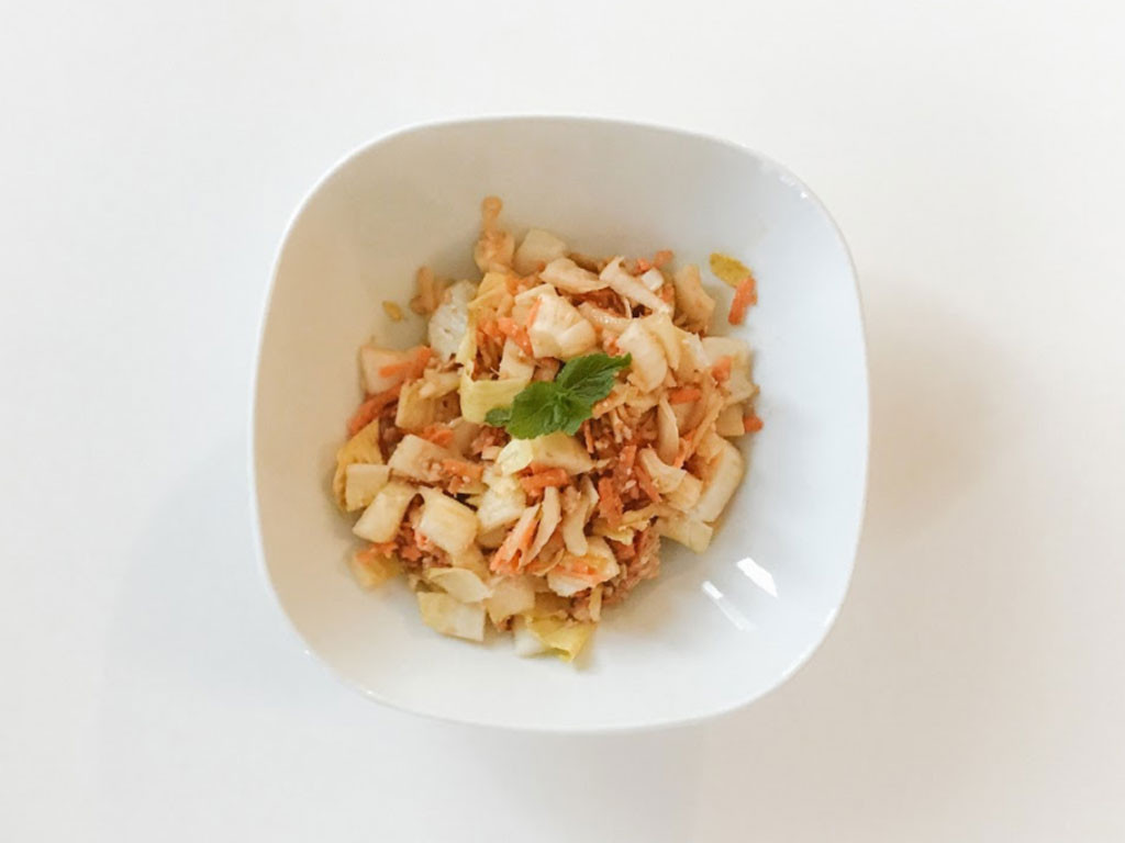 Une salade fraîcheur en 5 minutes