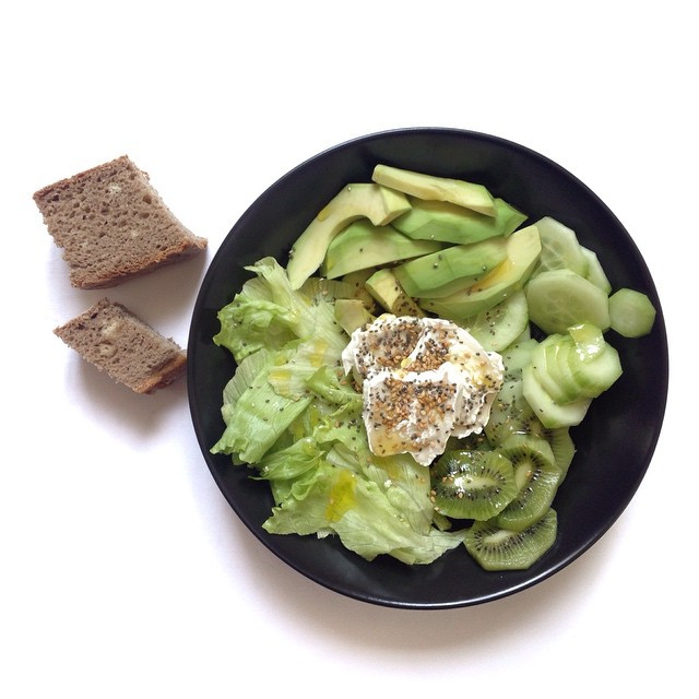 Une salade verte, toute verte !