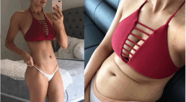 Une star de fitness montre que l&rsquo;angle des photos change totalement son allure