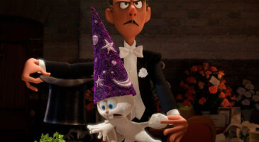 Une vidéo très drôle entre un lapin et un magicien