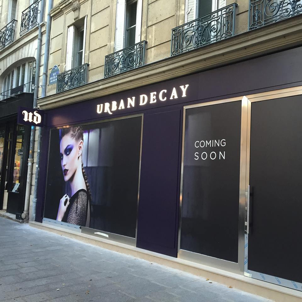 Urban Decay ouvre une boutique éphémère