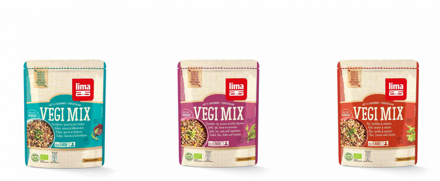 « Vegi Mix » by Lima, un mélange végan de céréales BIO prêtes à l’emploi pour un repas sain & complet