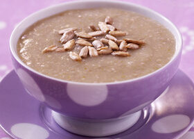 Velouté d&rsquo;endives aux graines de tournesol
