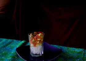 Verrine façon sushi