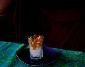 Verrine façon sushi