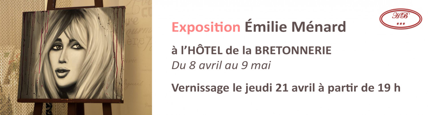 Vernissage Emilie Ménard, hôtel de la Bretonnerie