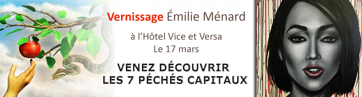 Vernissage Emilie Ménard