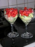 Tartare de saumon avocat et ses tomates