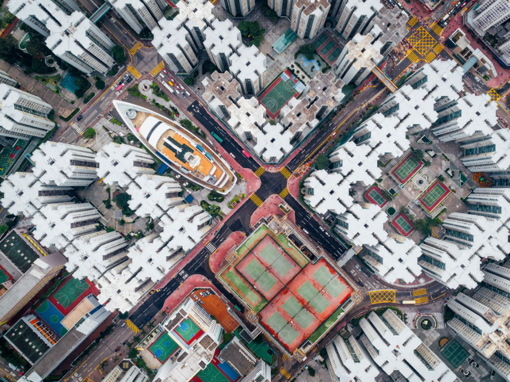 Vues imprenables sur Hong Kong