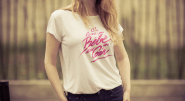 WANTED : le teeshirt « On laisse pas bébé dans un coin »