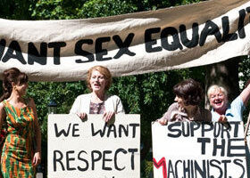 We want sex equality