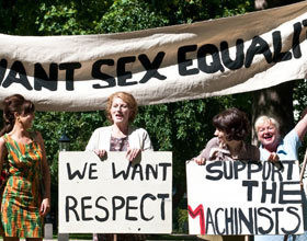 We want sex equality