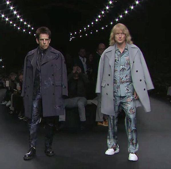 Zoolander s&rsquo;invite chez Valentino