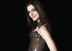 Anne Hathaway, future Catwoman