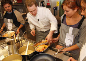 L&rsquo;atelier Guy Martin une école de cuisine pour les foodistas de la haute gastronomie française.
