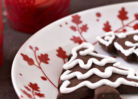 Biscuits de Noël au chocolat