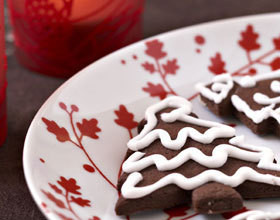 Biscuits de Noël au chocolat