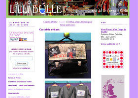 La boutique Lilli bulle a son blog