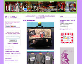 La boutique Lilli bulle a son blog
