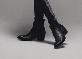 Vite, des chaussures ! Les bottes python Zadig & Voltaire