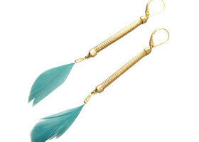 Coup de coeur mode : des boucles d&rsquo;oreilles plumes à moins de 35 euros