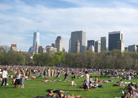 Mon premier brunch dans Central Park !
