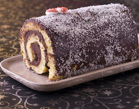 Bûche de Noël au chocolat