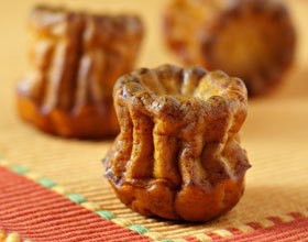 Cannelés au potiron