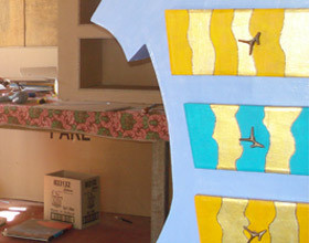 Elle fabrique des meubles en carton