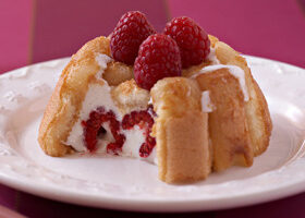 Charlotte aux framboises