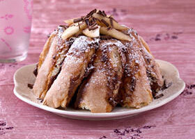 Charlotte aux poires et chocolat