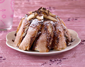 Charlotte aux poires et chocolat