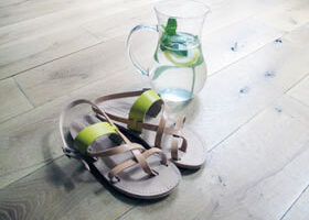 Les sandales Erotokritos à customiser