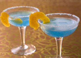 Cocktail deep blue