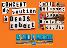 Cali, Miossec et Didier Super soutiennent Denis Robert