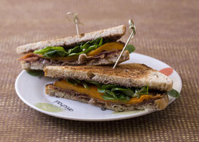 Club sandwich à la tapenade